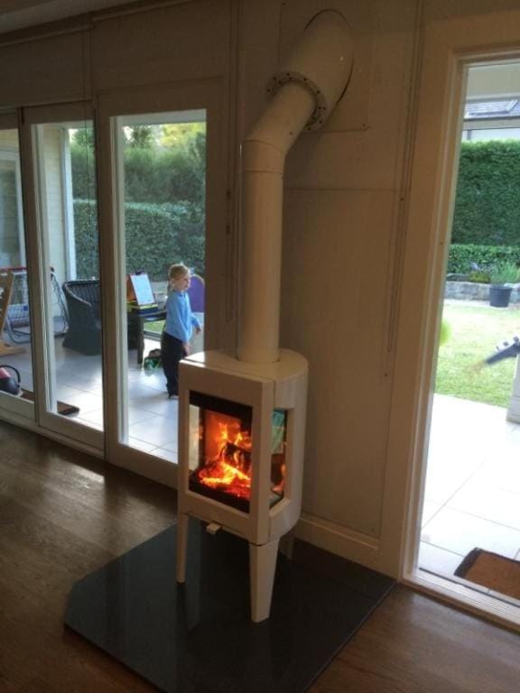 Bell View House -Fireplace- Base of Blue Mountains House in Grose Vale