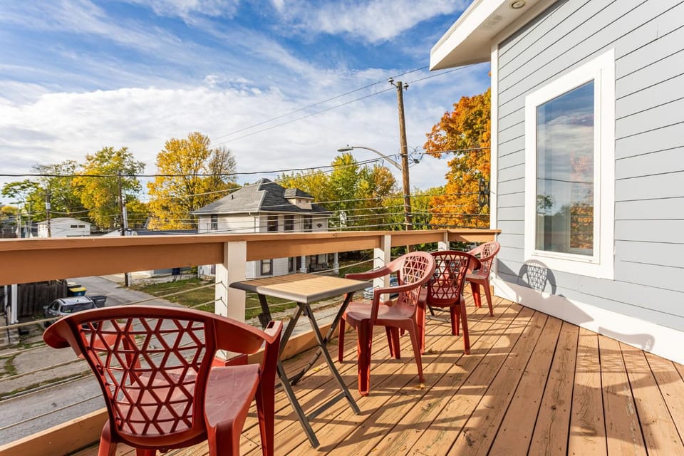 Spacious Home Fenced Yard Near Fountain Square Family Friendly House in Indianapolis