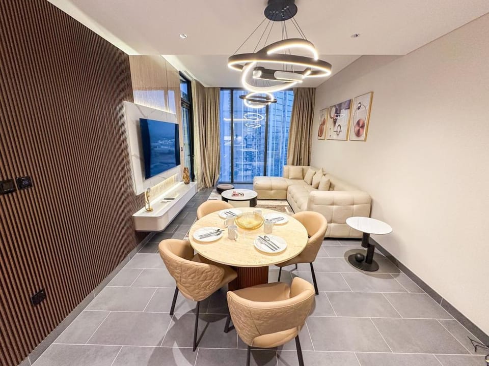 Stylish & Cozy Fully Furnished 2BR plus Maid Crest C House in Dubai