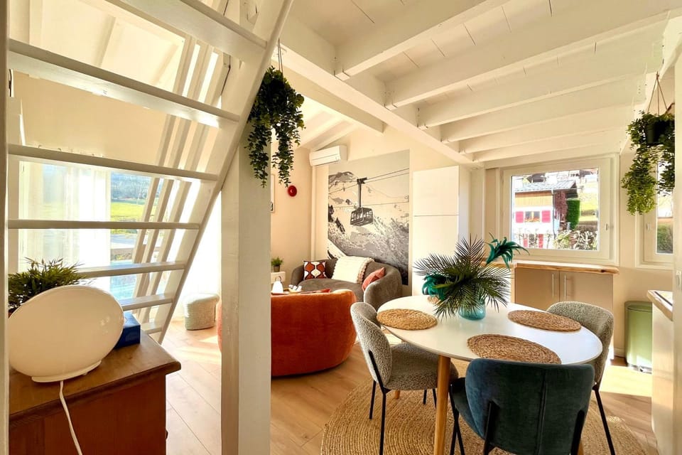 Bright apartment for 6 in Saint-Gervais Apartment in Saint-Gervais-Bains
