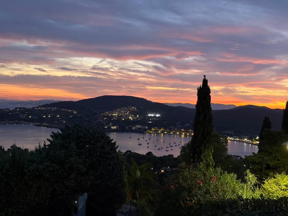 Sea view, Sunset