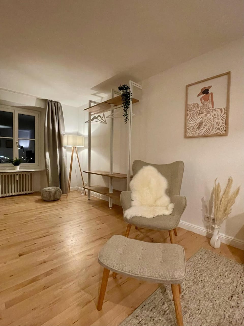 Living room, Bedroom, wardrobe