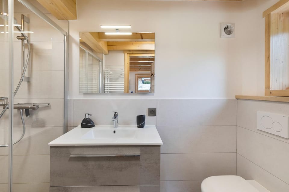 Bathroom, Living room