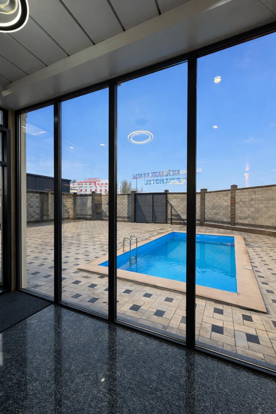 Pool view, Swimming pool