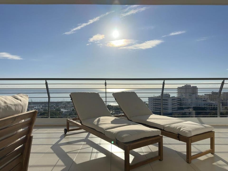 Breathtaking Sea and Marina View City Center 2 bdr Apartment in Larnaca