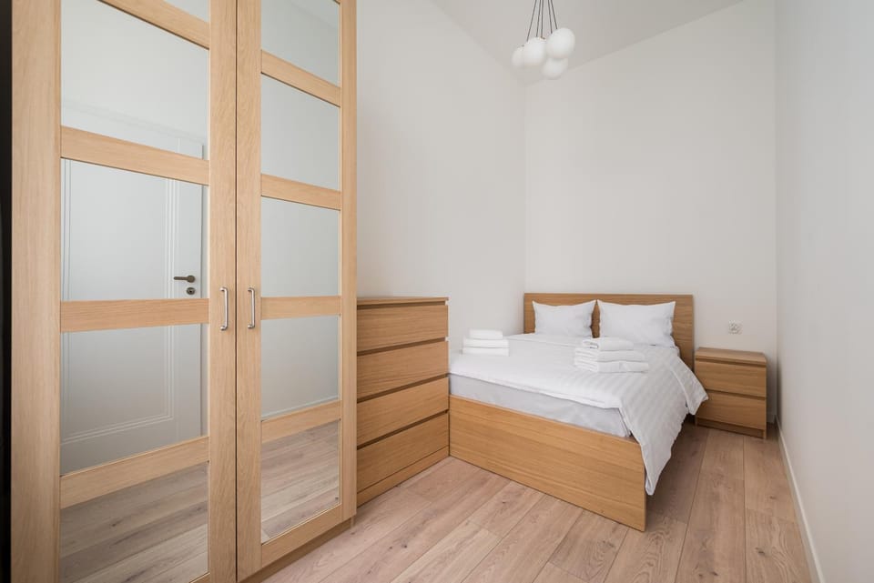 Bed, Photo of the whole room, Bedroom, wardrobe