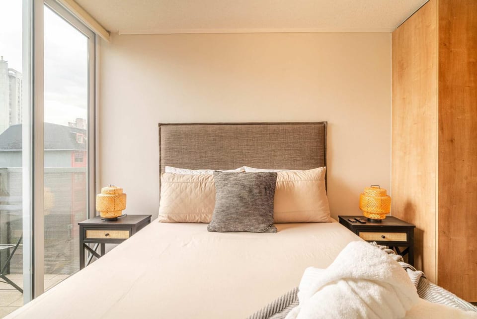 HOM I MetroParqueBustamante Wifi CentroUrbano Apartment in Providencia