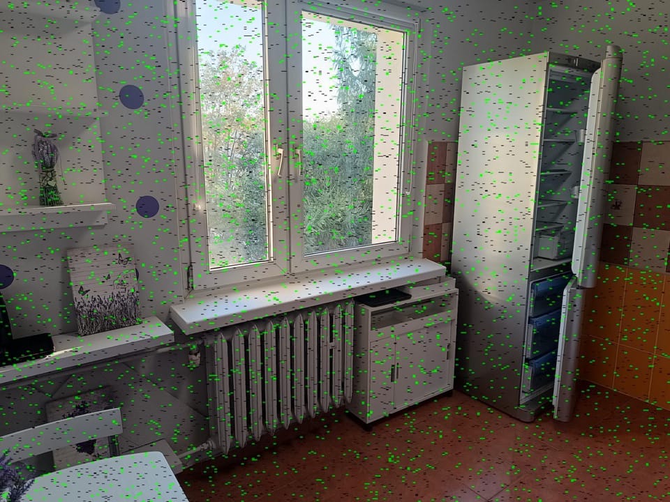 Garden view, Quiet street view, heating, kitchen