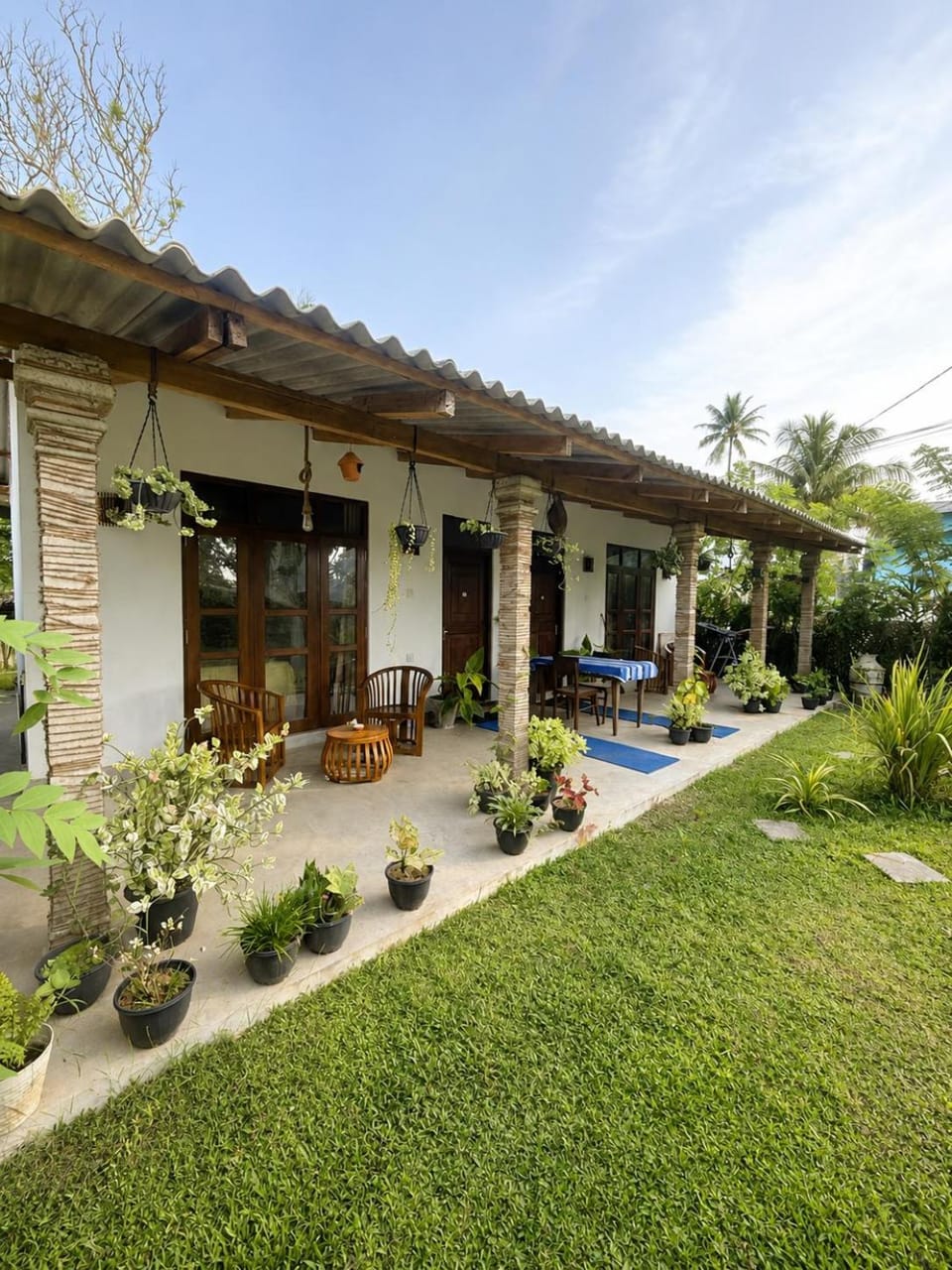 Patio, Day, Garden, Garden view