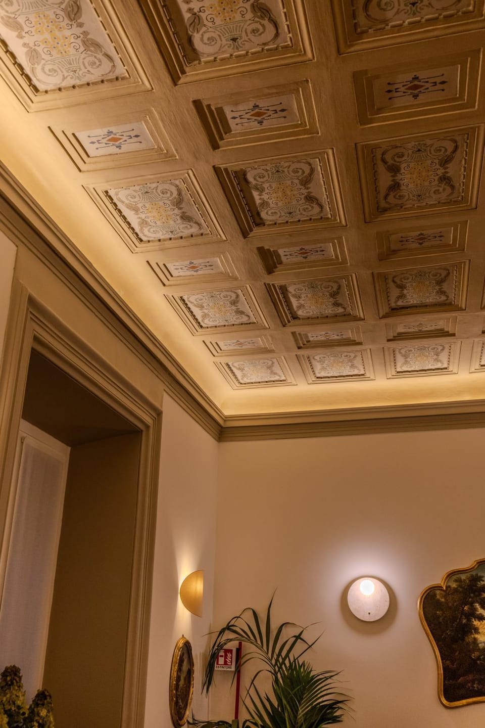 Decorative detail, Seating area