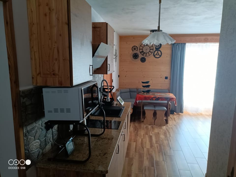 TV and multimedia, Kitchen or kitchenette, Living room, Seating area, Dining area