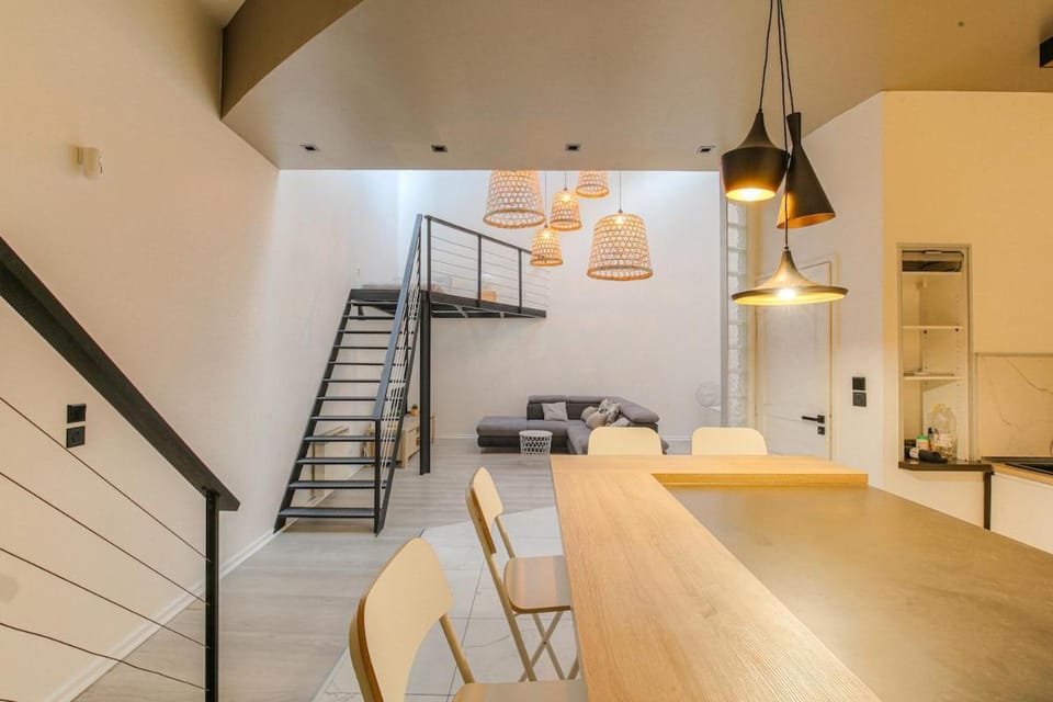 Le Loft - Superbe logement 8 pers - Proximité Gare PartDieu Apartment in Villeurbanne