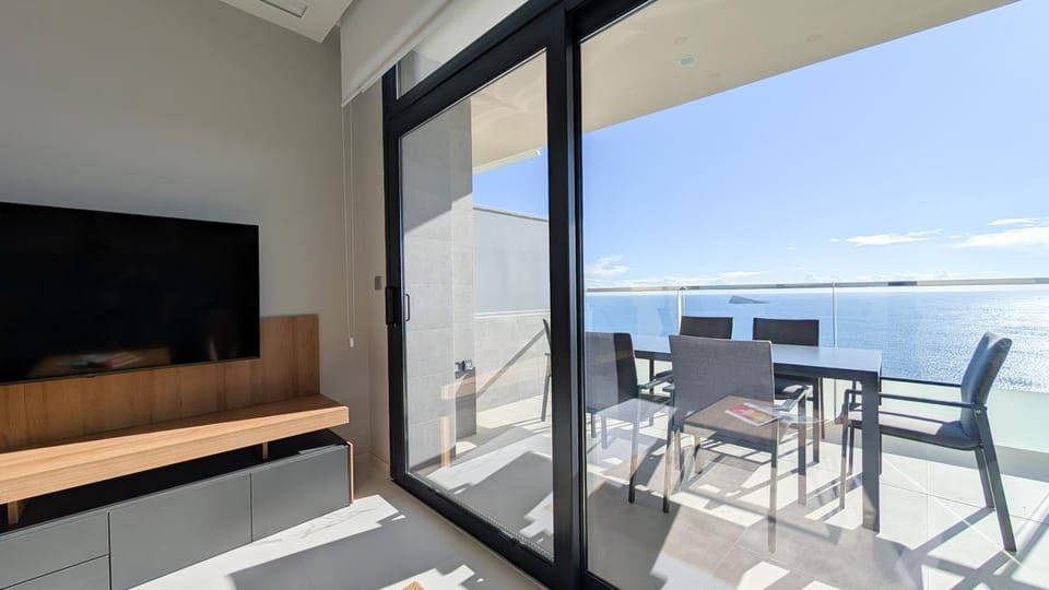 Balcony/Terrace, Living room, Sea view