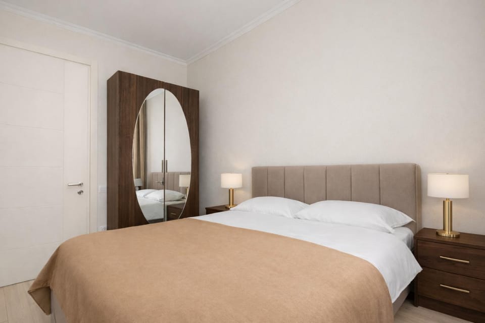 Bed, Photo of the whole room, Bedroom, wardrobe