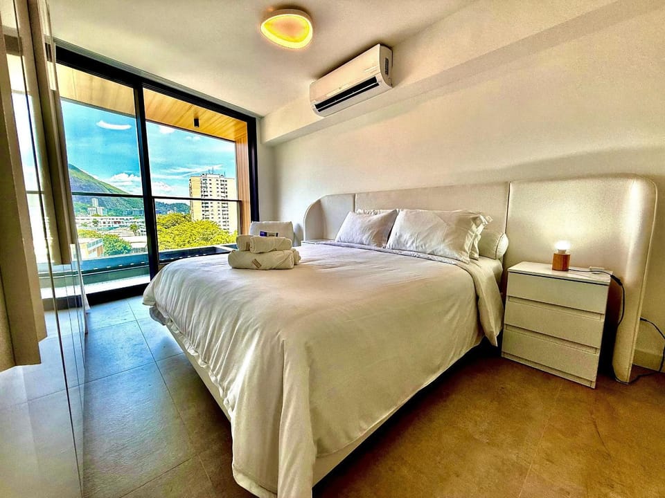 Piscina privativa, Vista Cristo e recepção 24h Apartment in Rio de Janeiro