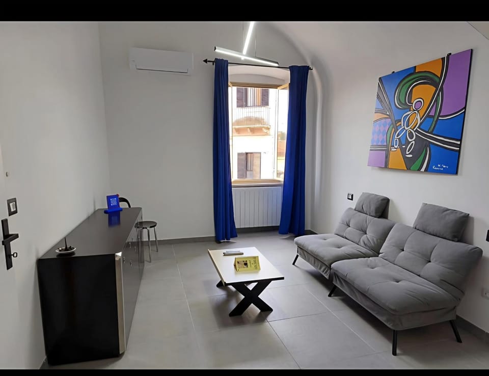 Living room, air conditioner