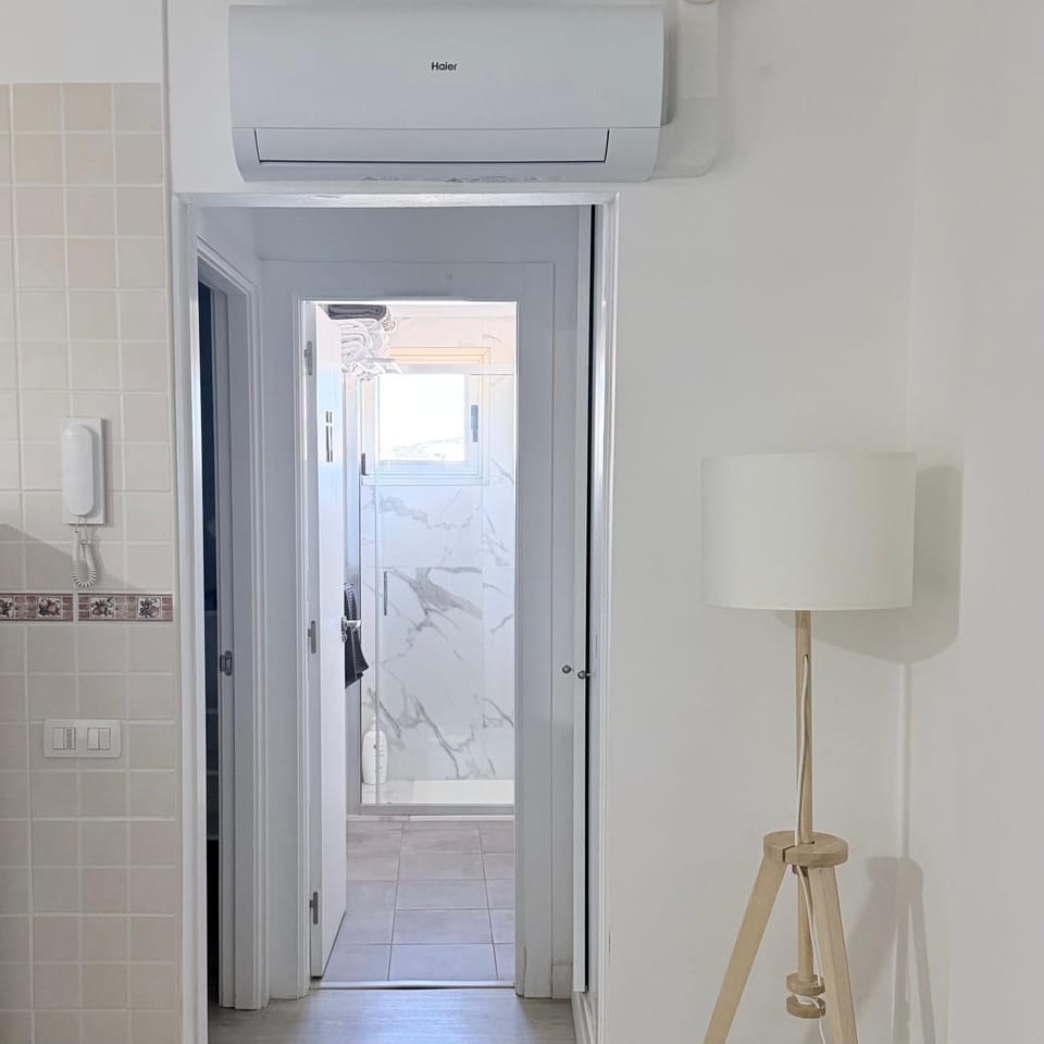 Bathroom, air conditioner