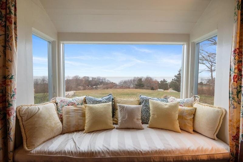Seating area, Sea view
