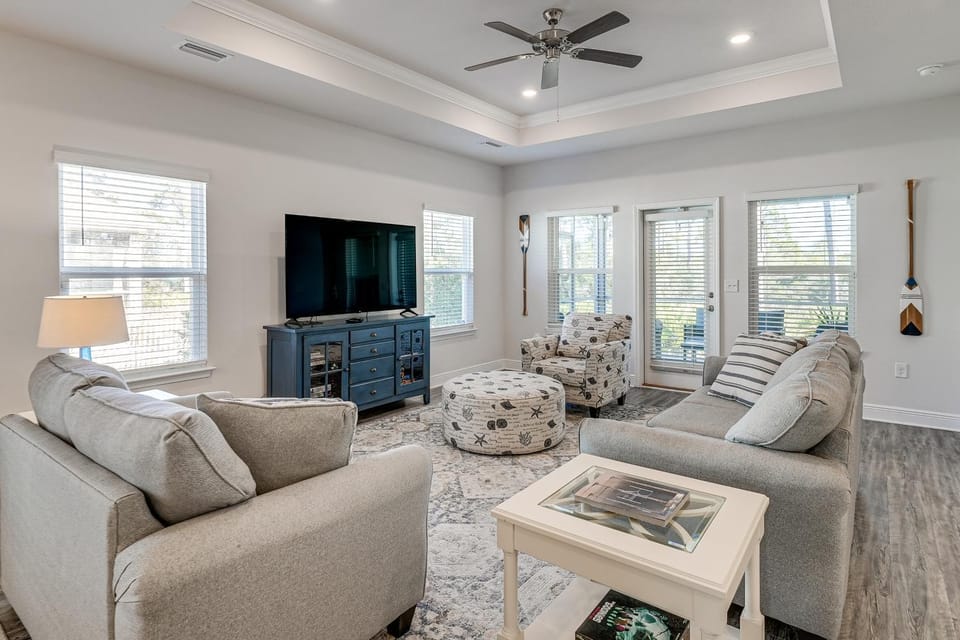 Stroll to Shore: Airy Home w/ Lanai in Port St Joe House in Florida