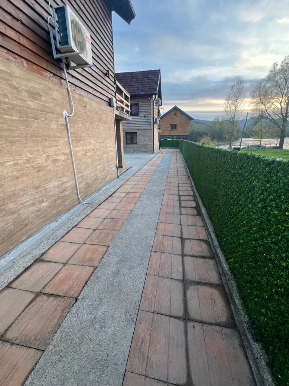 Property building, Patio