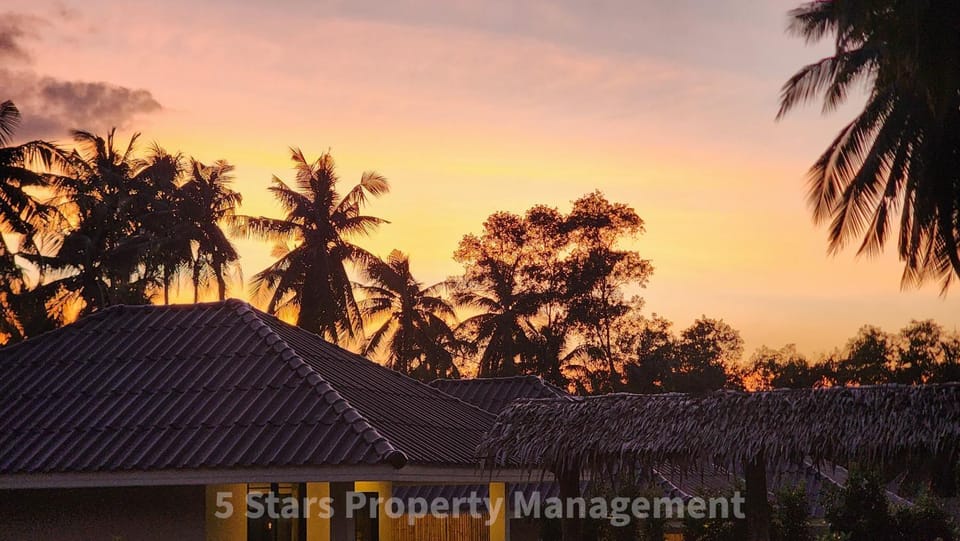 Natural landscape, Sunset