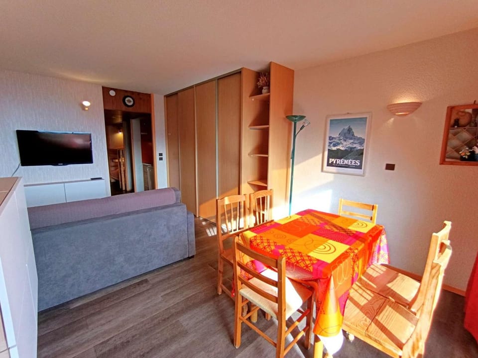 Studio Cabine 6 Couchages - Piau-Engaly - FR-1-457-395 Cabin in Saint-Lary-Soulan