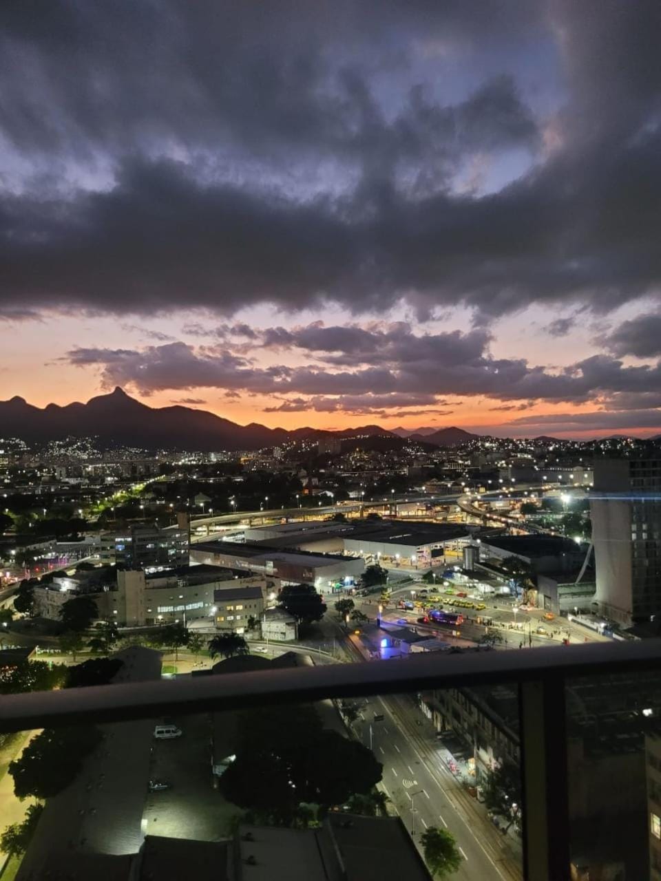 City view, Sunset