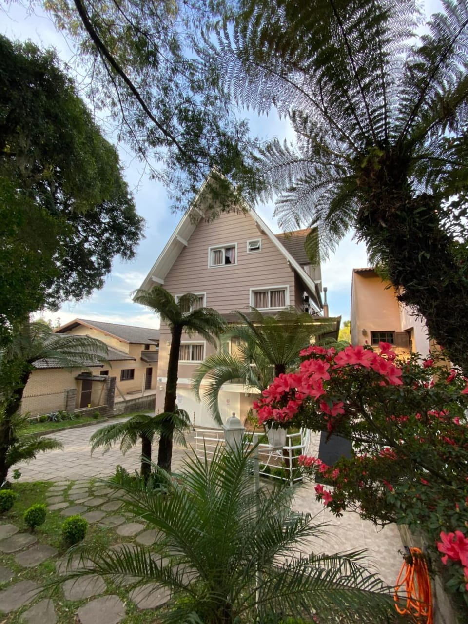 Property building, Garden, Garden view