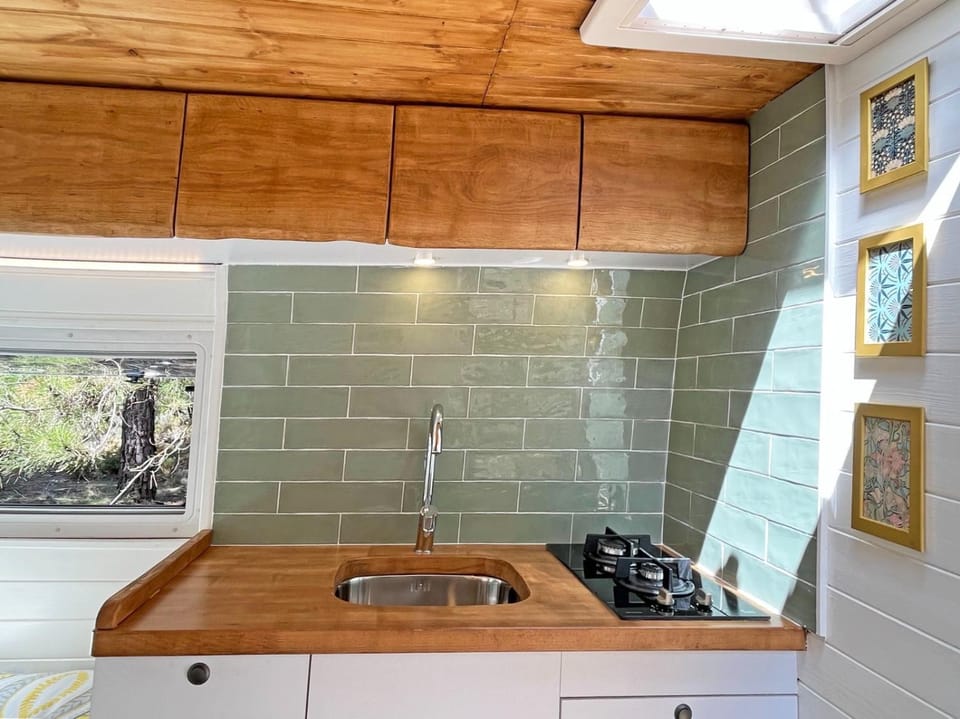 Tenerife Glamping Camper Van with bathroom Campground/ 
RV Resort in Los Cristianos