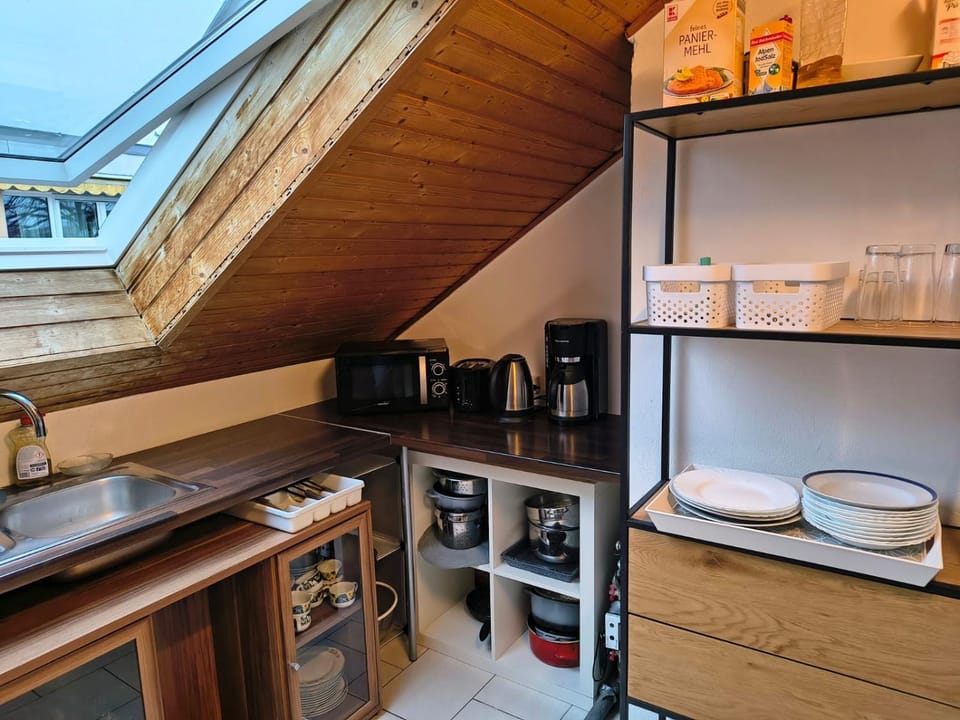 Kitchen or kitchenette, kitchen