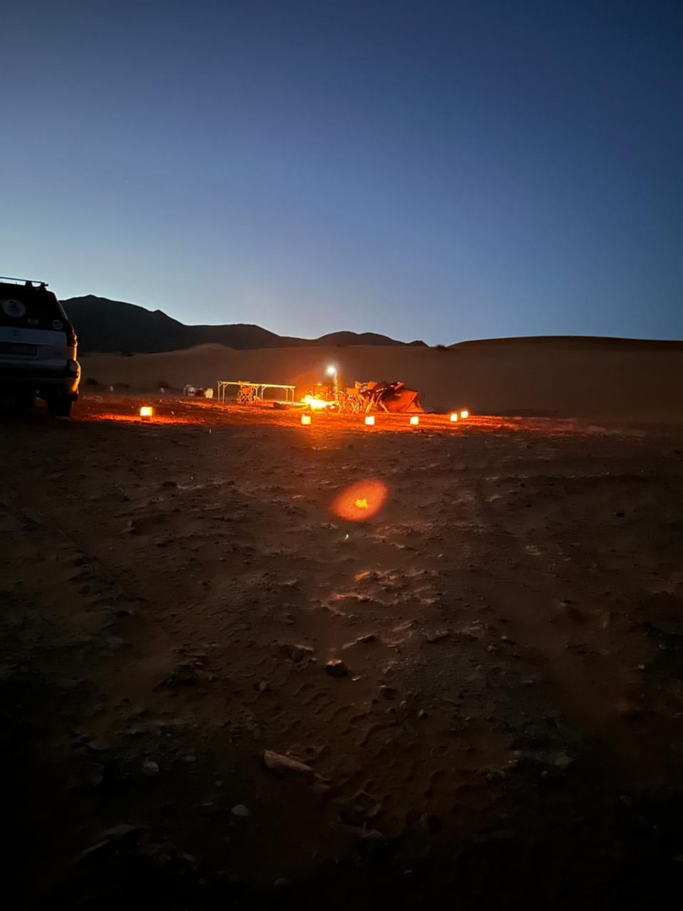 Night, Natural landscape
