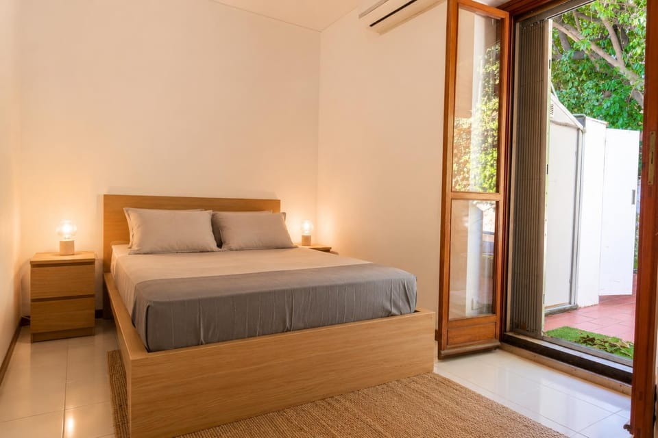 Bed, Bedroom, cot, wardrobe, air conditioner