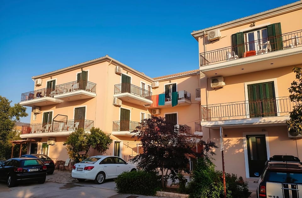 Property building, Street view, Location, Parking