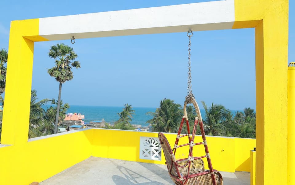NJ Beach House 2BhK in Pondicherry with a beach view Villa in Puducherry