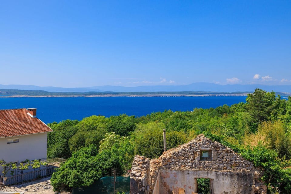 Malerisches Studio-Apartment mit Meerblick, Privatparkplatz, Klima Apartment in Crikvenica
