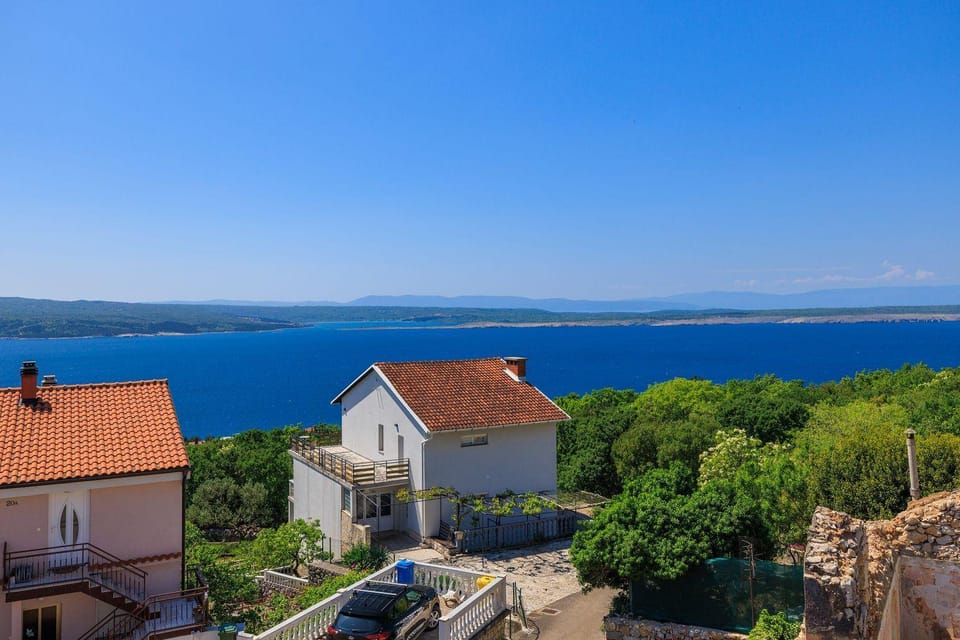 Malerisches Studio-Apartment mit Meerblick, Privatparkplatz, Klima Apartment in Crikvenica