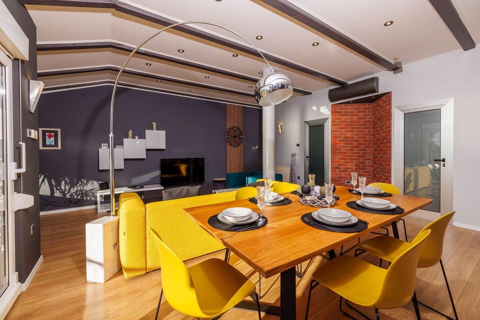 Einzigartiges Penthouse Apartment mit herrlichem Meerblick, Hundefreundlich, Privatparkplatz Apartment in Crikvenica