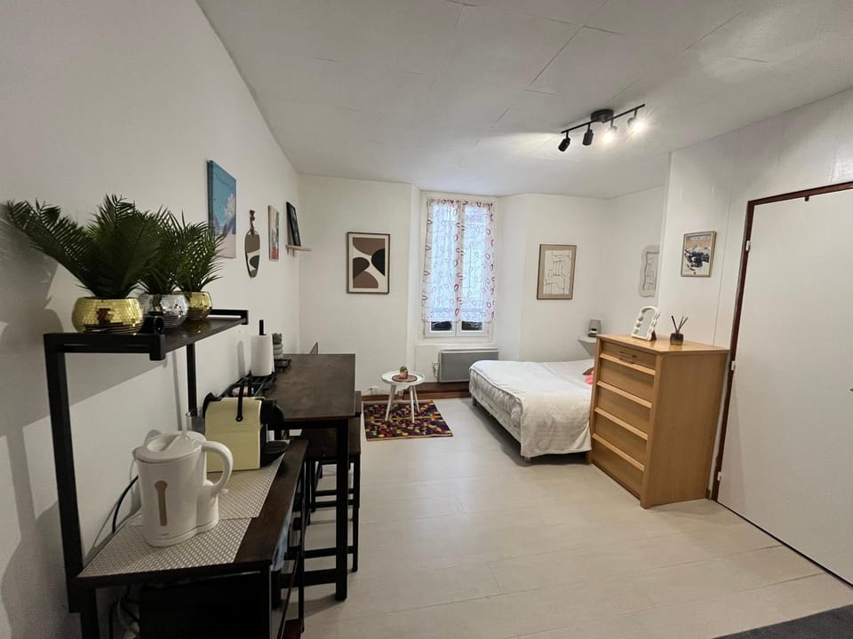 Le Cocon 54 Studio à Rives Parking facile Apartment in Auvergne-Rhône-Alpes