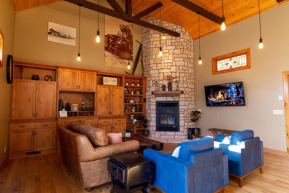 The Train Station House in Kansas