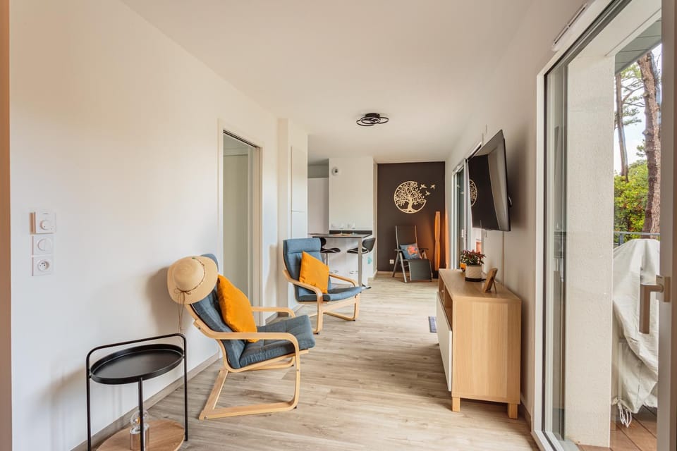 Nahia : Grand studio lumineux proche des plages d'Anglet Apartment in Anglet