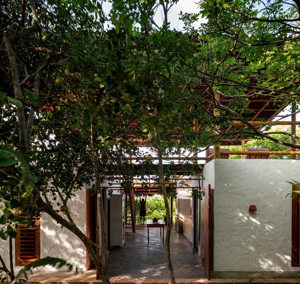 Facade/entrance, Garden view
