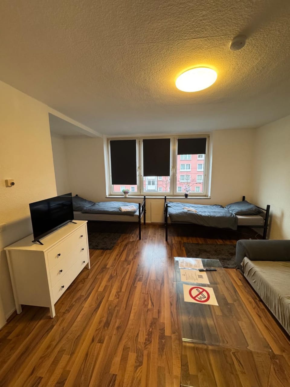 Living room, Bedroom