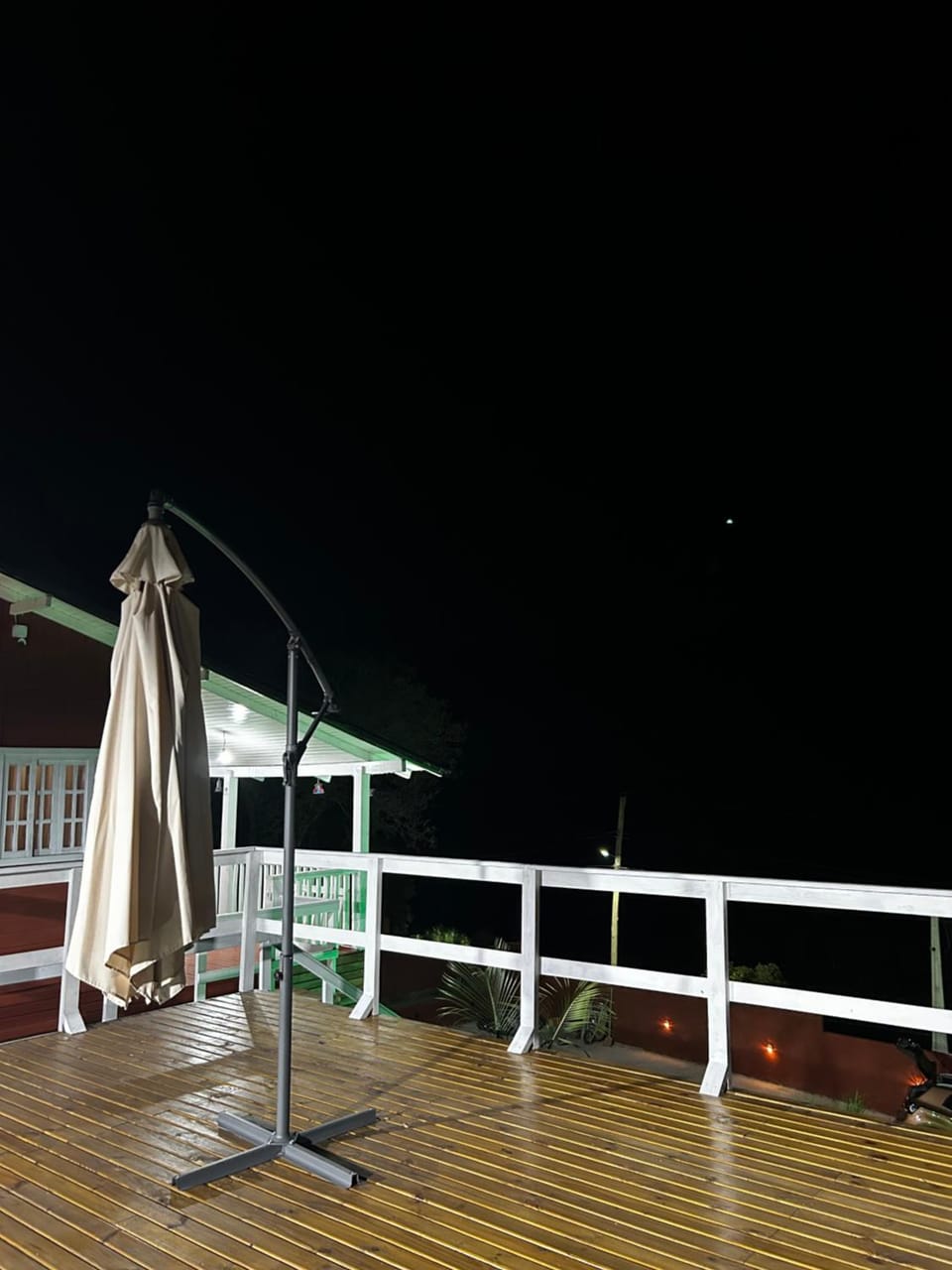 Night, Natural landscape, View (from property/room), Balcony/Terrace