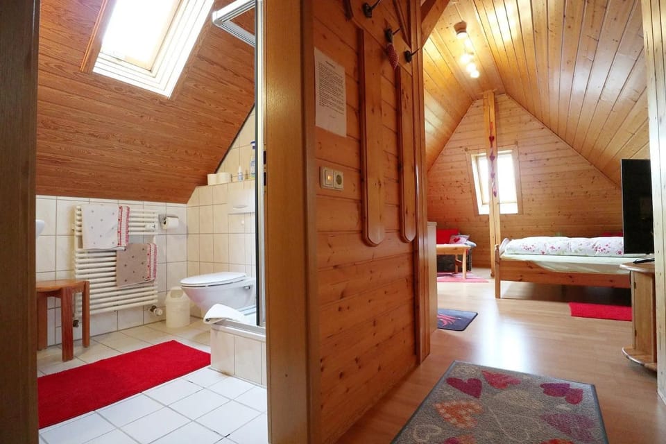 Property building, Bathroom, Living room