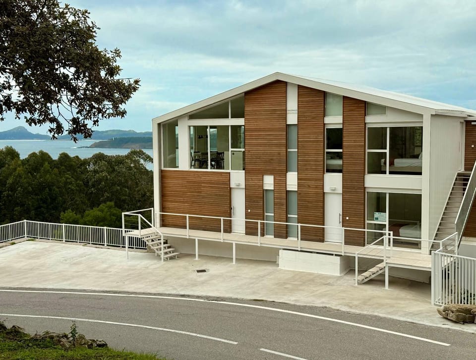 Property building, Natural landscape, Sea view