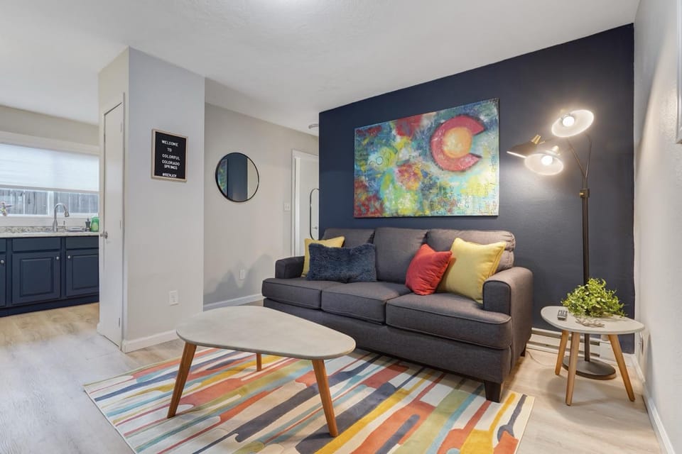 Pet-Friendly Hot Tub Cottage, Olympic Center House in Colorado Springs