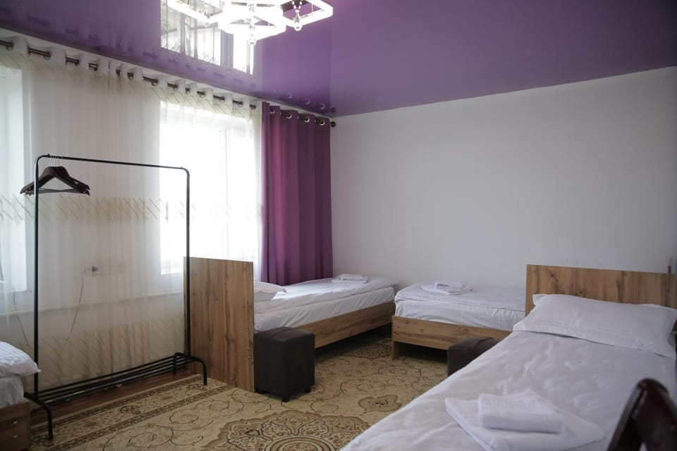 Bed, Photo of the whole room, Bedroom, towels, wardrobe