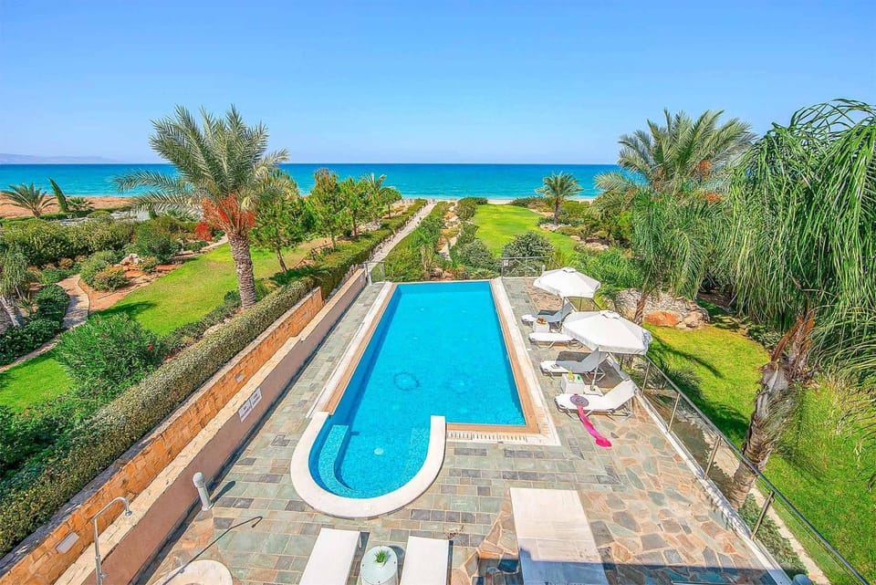 Spring, Natural landscape, Sea view, Swimming pool, sunbed