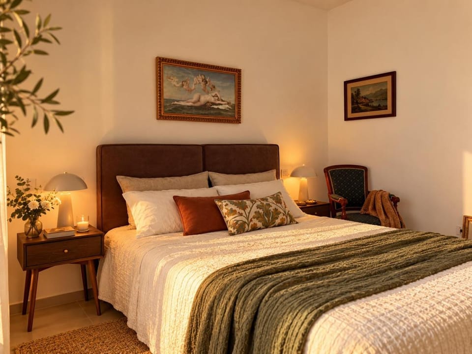Bed, Bedroom