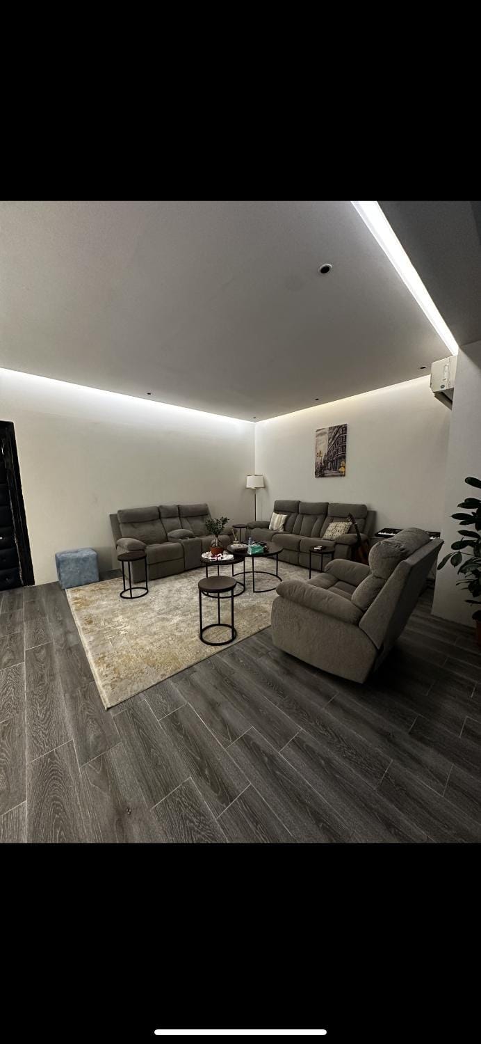 Modern 1BR Cozy Living Room Kitchen Prime spot Apartment in Riyadh